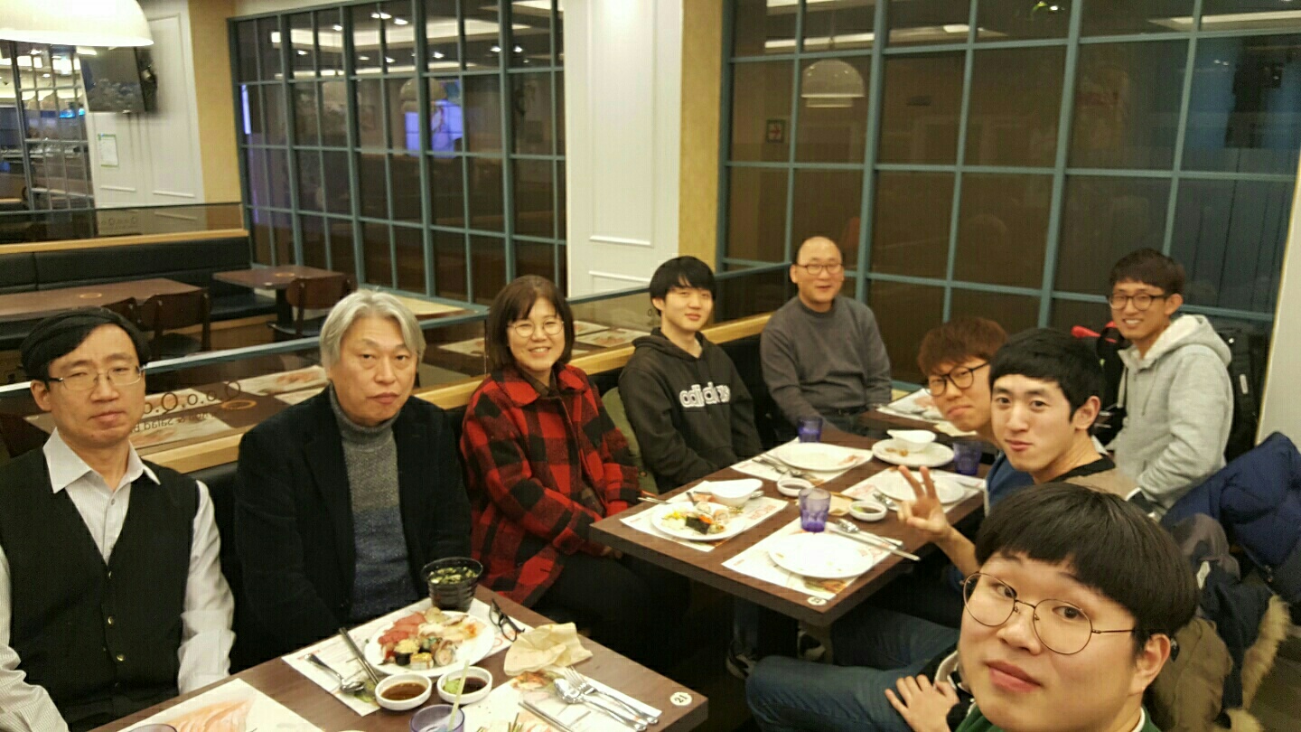 20161220 교수님들과 식사