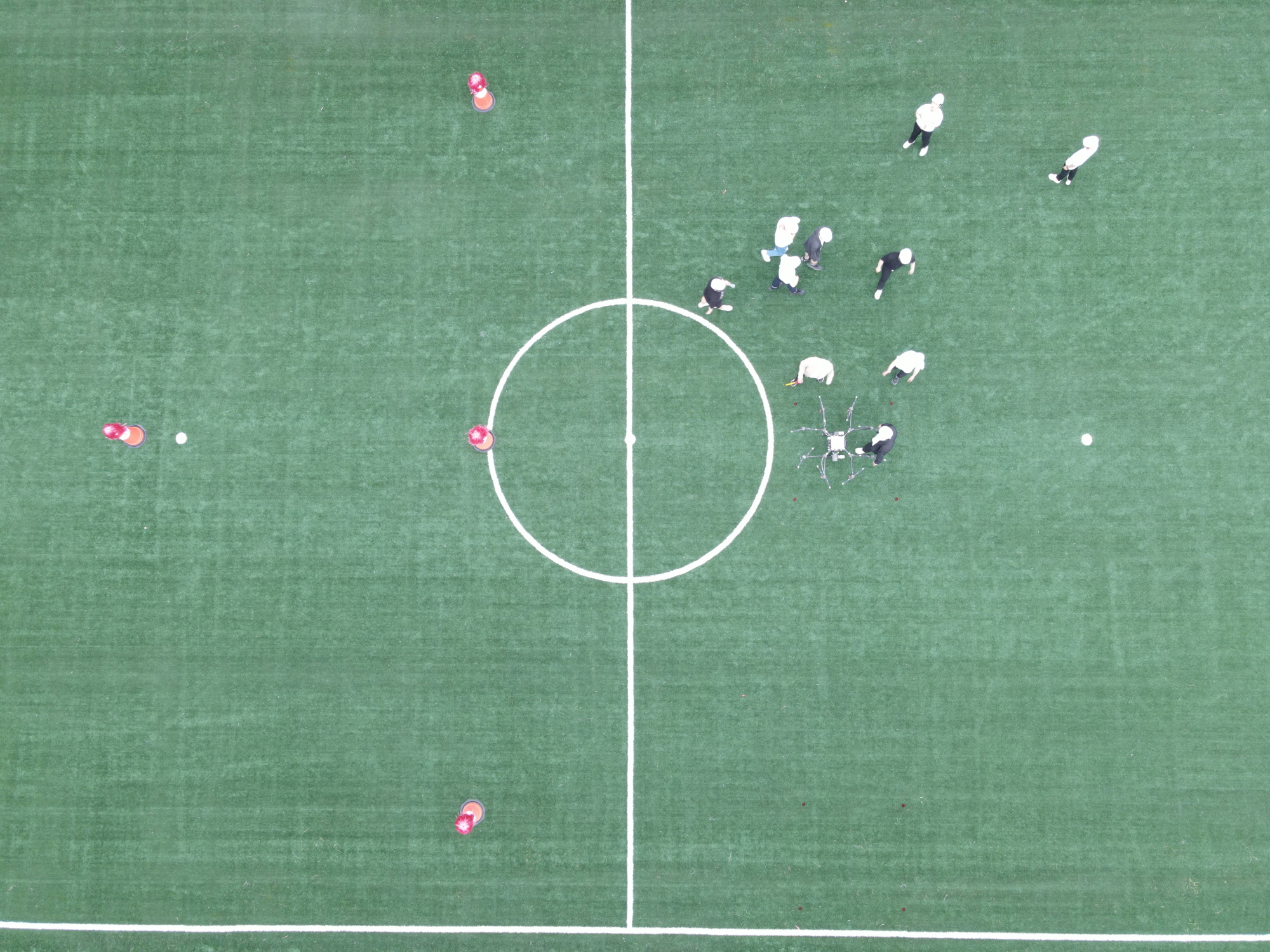 매빅2프로가 찍은 실외 수업 장면들 1